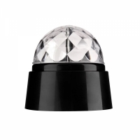 Glob disco rotativ 360° cu lumini LED colorate, Vivo LPC1178