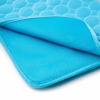 Saltea de racire pentru animale de companie Cooling Pet Mat, 63 x 50 cm albastru, Medium, HS047
