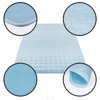 Saltea de racire pentru animale de companie Cooling Pet Mat, 63 x 50 cm albastru, Medium, HS047
