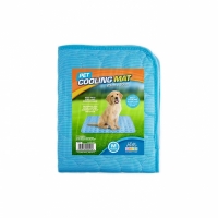 Saltea de racire pentru animale de companie Cooling Pet Mat, 63 x 50 cm albastru, Medium, HS047
