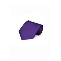 Cravata cu aspect matasos, mov, 157 x 9 cm, CRV2, Vivo, CRV2-PURPLE