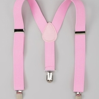  Bretele Suspenders roz,VIVO, YA0204 PINK