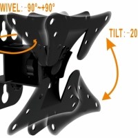  Suport TV LCD 13-23inch,VIVO-UCD-501